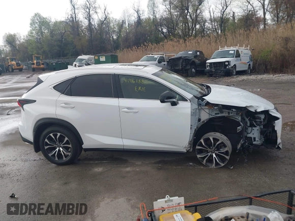 2017 Lexus NX with VIN JTJBARBZ3H2110771, listed as a IAAI auction lot 41961883 with 62,240 mi miles. Bid and sale history available at carsss.com. Image 14.