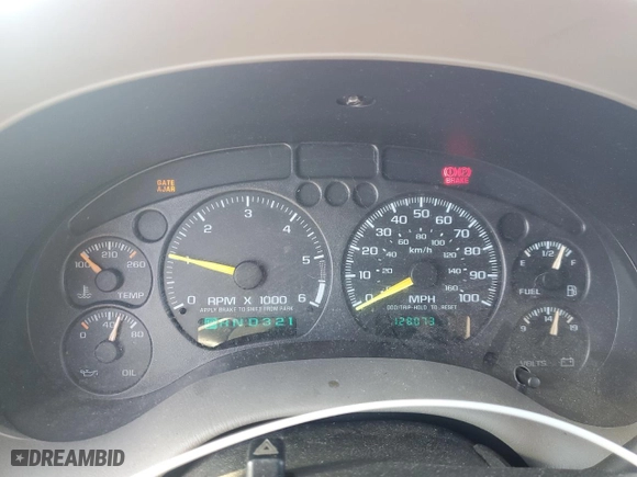 2000 Chevrolet Blazer LT with VIN 1GNDT13W8Y2241861, listed as a Copart auction lot 41696815 with 128,073 mi miles and Salvage Title. Bid and sale history available at carsss.com. Image 9.