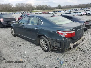 2008 Lexus LS 460 with VIN JTHBL46F485064011, listed as a Copart auction lot 48799195 with 198,182 mi miles and Salvage Title. Bid and sale history available at carsss.com. Image 2.