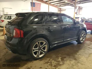 2013 Ford Edge Sport with VIN 2FMDK4AK8DBC83394, listed as a Copart auction lot 51133485 with 77,257 mi miles and Salvage Title. Bid and sale history available at carsss.com. Image 3.