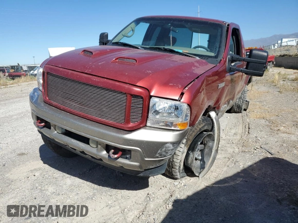 2002 Ford F-350 XL with VIN 1FTSX31F32EC34390, listed as a Copart auction lot 72943644 with Not provided miles and Salvage title. Bid and sale history available at DreamBid. Image 1.