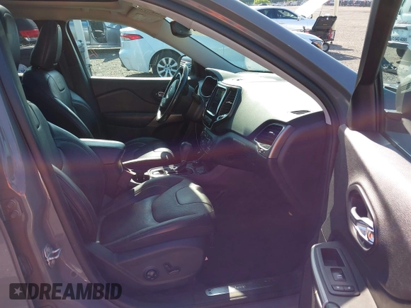 2021 Jeep Cherokee Limited with VIN 1C4PJMDX9MD177736, listed as a IAAI auction lot 42452851 with 62,430 mi miles and . Bid and sale history available at DreamBid. Image 5.