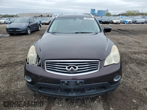2008 Infiniti EX Journey with VIN JNKAJ09F48M361842, listed as a Copart auction lot 53808415 with 152,850 mi miles and Salvage title. Bid and sale history available at DreamBid. Image 5.