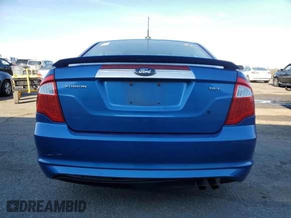 2012 Ford Fusion SEL with VIN 3FAHP0JA2CR221728, listed as a Copart auction lot 53640955 with 133,728 mi miles and Salvage Title. Bid and sale history available at DreamBid. Image 6.