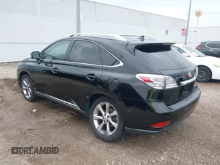 2012 Lexus RX with VIN 2T2ZK1BA1CC079357, listed as a IAAI auction lot 41878751 with 153,466 mi miles and . Bid and sale history available at carsss.com. Image 3.