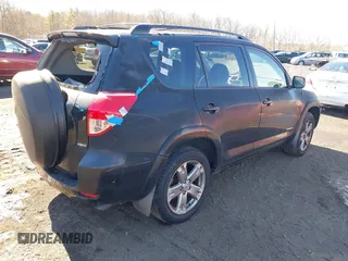 2008 Toyota RAV4 Sport with VIN JTMBK32V886040476, listed as a IAAI auction lot 41576176 with 165,025 mi miles. Bid and sale history available at carsss.com. Image 4.