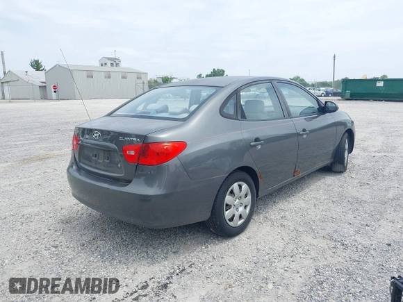 2007 Hyundai Elantra GLS with VIN KMHDU46D87U100028, listed as a IAAI auction lot 42704841 with 127,519 mi miles and . Bid and sale history available at DreamBid. Image 4.
