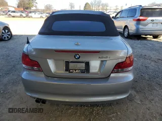 2011 BMW 1 Series 128i with VIN WBAUL7C53BVM79803, listed as a Copart auction lot 89258015 with 132,266 mi miles and Salvage title. Bid and sale history available at DreamBid. Image 6.