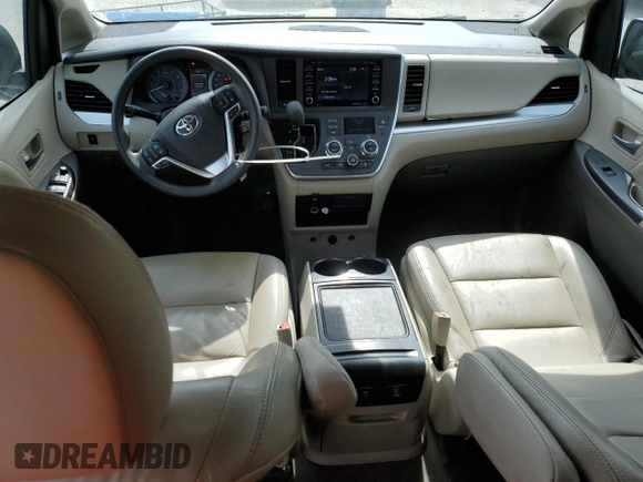 2020 Toyota Sienna LE Auto Access Seat with VIN 5TDKZ3DC0LS087095, listed as a Copart auction lot 48288585 with 81,203 mi miles and Salvage Title. Bid and sale history available at DreamBid. Image 8.