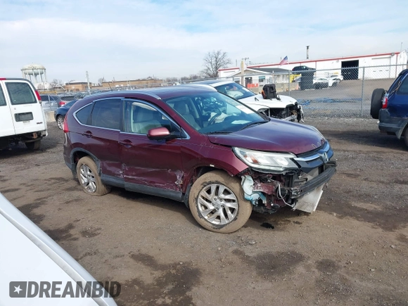 2015 Honda CR-V EX-L with VIN 2HKRM4H71FH662945, listed as a IAAI auction lot 41665393 with 123,278 mi miles. Bid and sale history available at carsss.com. Image 13.