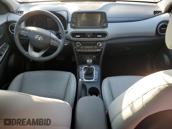 2020 Hyundai Kona Ultimate with VIN KM8K53A57LU428372, listed as a Copart auction lot 79446314 with 0 mi miles and Non Repairable. Bid and sale history available at carsss.com. Image 8.