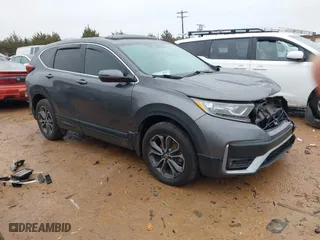 2020 Honda CR-V EX-L with VIN 2HKRW2H86LH699220, listed as a IAAI auction lot 41558449 with 91,111 mi miles. Bid and sale history available at carsss.com. Image 3.