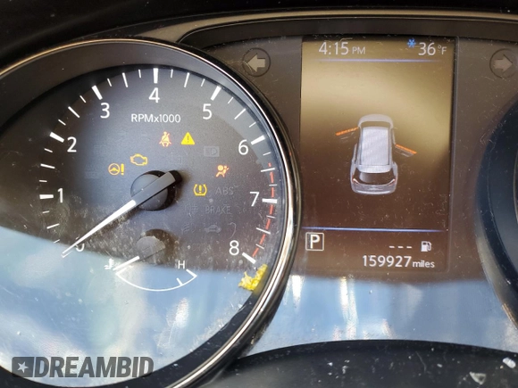 2018 Nissan Rogue SV with VIN JN8AT2MT5JW491485, listed as a Copart auction lot 42963465 with 159,927 mi miles and Salvage Title. Bid and sale history available at carsss.com. Image 9.