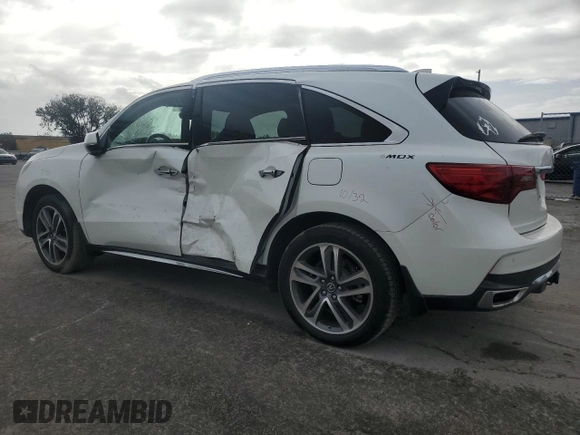 2018 Acura MDX Advance with VIN 5J8YD4H83JL026523, listed as a Copart auction lot 84719884 with 42,168 mi miles and Salvage Title. Bid and sale history available at carsss.com. Image 2.