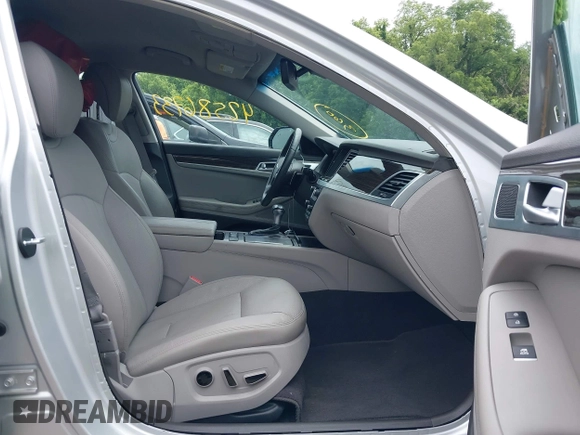 2018 Genesis G80 3.8L with VIN KMHGN4JE6JU249619, listed as a IAAI auction lot 42586733 with 32,836 mi miles and . Bid and sale history available at DreamBid. Image 5.