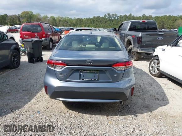 2022 Toyota Corolla LE with VIN JTDEPMAE2NJ214265, listed as a IAAI auction lot 41944088 with 32,562 mi miles and . Bid and sale history available at DreamBid. Image 16.