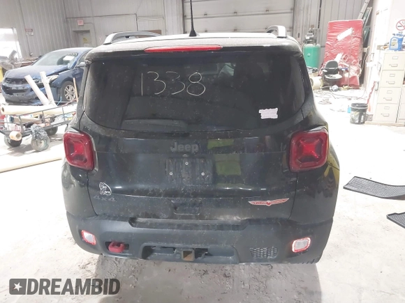 2019 Jeep Renegade Trailhawk z VIN ZACNJBC11KPJ92963, wystawiony jako IAAI lot #41811338 z przebiegiem 95 852 mil mil oraz . Historia ofert i sprzedaży dostępna na DreamBid. Obrazek 16.