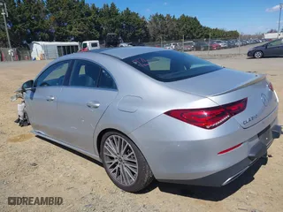 2020 Mercedes-Benz CLA with VIN W1K5J4HB8LN103583, listed as a IAAI auction lot 41891861 with 41,544 mi miles. Bid and sale history available at carsss.com. Image 3.