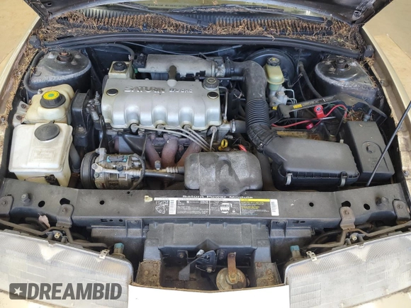 1995 Saturn SL with VIN 1G8ZH5280SZ302560, listed as a Copart auction lot 63290495 with 123,475 mi miles and Clean title. Bid and sale history available at DreamBid. Image 11.