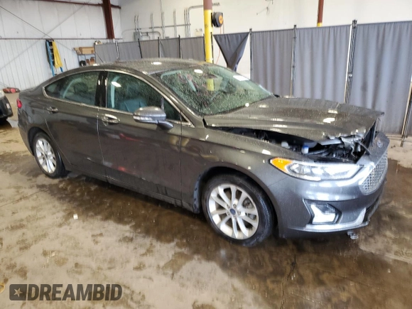 2020 Ford Fusion Titanium with VIN 3FA6P0SU2LR247505, listed as a Copart auction lot 58036325 with 73,658 mi miles and Salvage title. Bid and sale history available at DreamBid. Image 4.