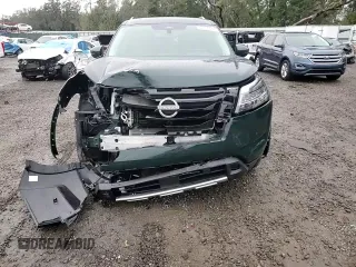 2024 Nissan Pathfinder Platinum with VIN 5N1DR3DG1RC212722, listed as a Copart auction lot 42105485 with 15,862 mi miles and Salvage Title. Bid and sale history available at carsss.com. Image 12.