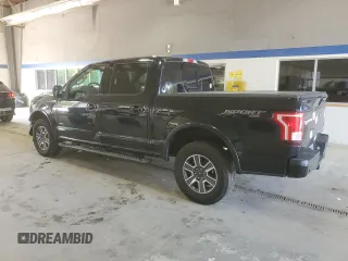 2017 Ford F-150 XL with VIN 1FTEW1EP5HKE46239, listed as a Copart auction lot 54219565 with 114,725 mi miles and Salvage Title. Bid and sale history available at carsss.com. Image 2.