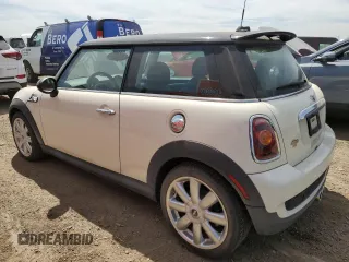 2007 MINI Hardtop S with VIN WMWMF73567TV31953, listed as a Copart auction lot 56395375 with 80,709 mi miles and Clean Title. Bid and sale history available at DreamBid. Image 2.