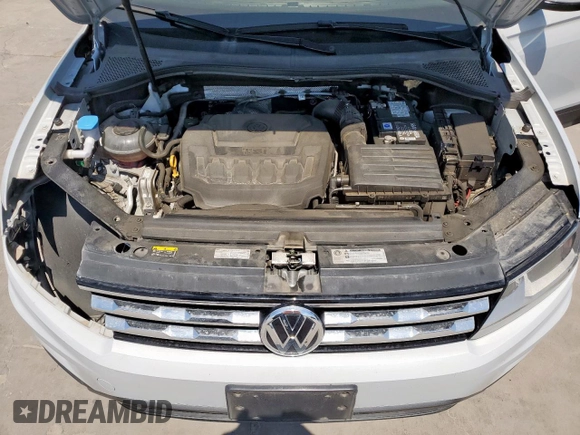 2019 Volkswagen Tiguan S with VIN 3VV1B7AX4KM030221, listed as a Copart auction lot 53444435 with 55,512 mi miles and Salvage title. Bid and sale history available at DreamBid. Image 12.