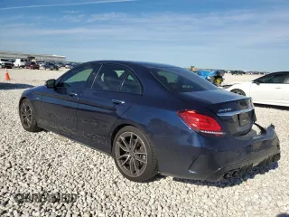 2020 Mercedes-Benz C 43 AMG with VIN 55SWF6EB6LU324144, listed as a Copart auction lot 88303735 with 49,804 mi miles and Salvage Title. Bid and sale history available at carsss.com. Image 2.