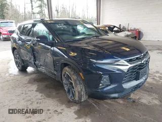 2021 Chevrolet Blazer RS z VIN 3GNKBKRS8MS523288, wystawiony jako IAAI lot #41611380 z przebiegiem 38 887 mil mil oraz . Historia ofert i sprzedaży dostępna na DreamBid. Obrazek 1.