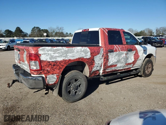2022 Ram 2500 Tradesman with VIN 3C6UR5CJ1NG129156, listed as a Copart auction lot 45753645 with 41,600 mi miles and Salvage title. Bid and sale history available at DreamBid. Image 3.