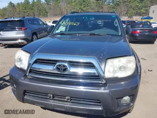 2006 Toyota 4Runner SR5 with VIN JTEBU14R660082588, listed as a IAAI auction lot 42048663 with 1 mi miles. Bid and sale history available at carsss.com. Image 6.