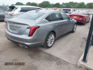 2025 Cadillac CT5 Premium Luxury with VIN 1G6DN5RK5S0109211, listed as a IAAI auction lot 41877211 with 6,604 mi miles and . Bid and sale history available at carsss.com. Image 4.