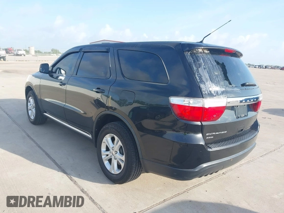 2012 Dodge Durango SXT with VIN 1C4RDJAG7CC293167, listed as a IAAI auction lot 42446634 with 140,182 mi miles and . Bid and sale history available at DreamBid. Image 3.
