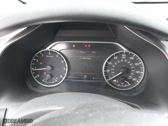 2018 Nissan Murano Platinum with VIN 5N1AZ2MH1JN185097, listed as a IAAI auction lot 41863439 with 140,784 mi miles. Bid and sale history available at carsss.com. Image 7.