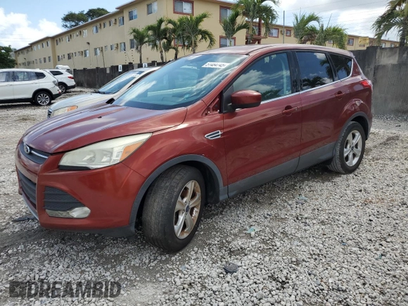 2014 Ford Escape SE with VIN 1FMCU0GX9EUD77491, listed as a Copart auction lot 51484745 with 90,511 mi miles and Clean Title. Bid and sale history available at DreamBid. Image 1.