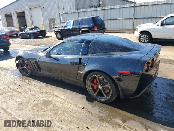 2011 Chevrolet Corvette Z16 Grand Sport 3LT with VIN 1G1YW2DW5B5112352, listed as a Copart auction lot 80313194 with 80,001 mi miles and Salvage title. Bid and sale history available at DreamBid. Image 2.
