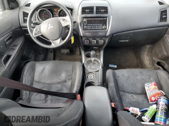 2014 Mitsubishi Outlander Sport ES with VIN 4A4AR3AU1EE015381, listed as a Copart auction lot 89379495 with 139,210 mi miles and Clean Title. Bid and sale history available at carsss.com. Image 8.