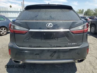 2016 Lexus RX 350 with VIN 2T2ZZMCA2GC011277, listed as a Copart auction lot 53991845 with 133,758 mi miles and Salvage Title. Bid and sale history available at DreamBid. Image 6.