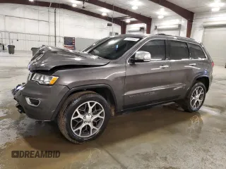 2019 Jeep Grand Cherokee Limited with VIN 1C4RJFBG6KC786163, listed as a Copart auction lot 54483565 with 111,655 mi miles and Salvage title. Bid and sale history available at DreamBid. Image 1.