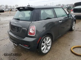2012 MINI Hardtop S with VIN WMWSV3C53CTY25517, listed as a Copart auction lot 47500895 with 50,680 mi miles and Salvage title. Bid and sale history available at DreamBid. Image 3.