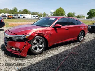 2018 Honda Accord EX-L z VIN 1HGCV1F50JA073003, wystawiony jako Copart lot #55222575 z przebiegiem 95 694 mil mil oraz Szkoda całkowita • Salvage title. Historia ofert i sprzedaży dostępna na DreamBid. Obrazek 1.