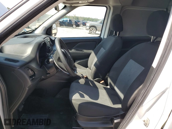 2022 Ram ProMaster City Cargo Tradesman with VIN ZFBHRFAB4N6W88040, listed as a Copart auction lot 54230685 with 58,248 mi miles and Non Repairable. Bid and sale history available at DreamBid. Image 7.