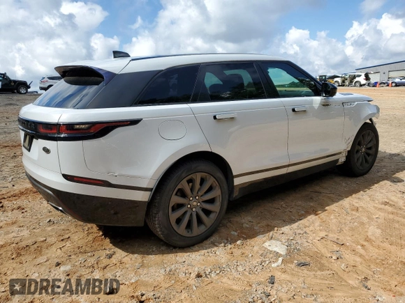 2018 Land Rover Range Rover Velar R-Dynamic SE with VIN SALYL2RV0JA742102, listed as a Copart auction lot 55455245 with 92,804 mi miles and Salvage title. Bid and sale history available at DreamBid. Image 3.