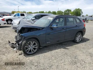 2014 BMW X1 sDrive28i with VIN WBAVM1C51EVW56657, listed as a Copart auction lot 52174675 with 0 mi miles and Salvage Title. Bid and sale history available at carsss.com. Image 1.