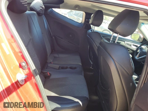 2013 Hyundai Veloster w/Gray Int with VIN KMHTC6AD4DU132794, listed as a Copart auction lot 50352345 with 141,712 mi miles and Salvage Title. Bid and sale history available at carsss.com. Image 10.