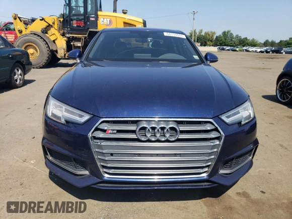 2018 Audi S4 Premium Plus with VIN WAUB4AF41JA004239, listed as a Copart auction lot 68134044 with 114,230 mi miles and Salvage Title. Bid and sale history available at carsss.com. Image 5.