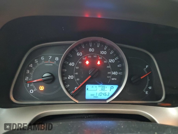2014 Toyota RAV4 XLE with VIN 2T3RFREV1EW143797, listed as a Copart auction lot 53906105 with 110,463 mi miles and Salvage Title. Bid and sale history available at DreamBid. Image 9.