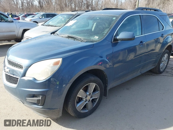 2012 Chevrolet Equinox LT w/1LT with VIN 2GNFLDE52C6207327, listed as a IAAI auction lot 41665731 with 251,318 mi miles. Bid and sale history available at carsss.com. Image 2.