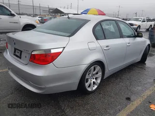 2006 BMW 5 Series 550i with VIN WBANB53586CP00339, listed as a IAAI auction lot 41583785 with 162,407 mi miles and . Bid and sale history available at DreamBid. Image 4.